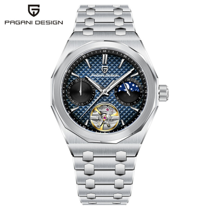 PAGANI DESIGN PDYS036 Men's 42 mm Open Heart Automatic Watch