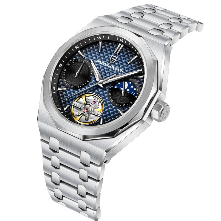 PAGANI DESIGN PDYS036 Men's 42 mm Open Heart Automatic Watch