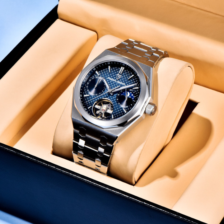 PAGANI DESIGN PDYS036 Men's 42 mm Open Heart Automatic Watch