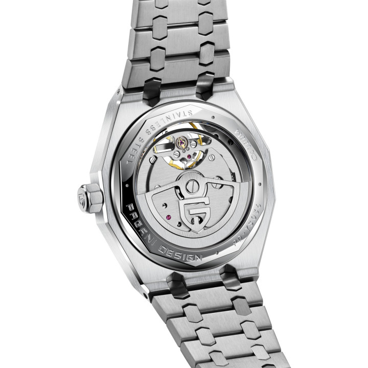 PAGANI DESIGN PDYS036 Men's 42 mm Open Heart Automatic Watch